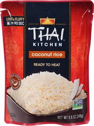 Thai Kitchen Non-GMO Ready to Heat Coconut Rice, 8.8 oz Pouch