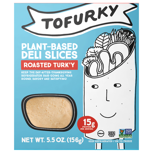 Tofurky Plant-Based Roasted Turk'y Deli Slices 5.5 oz