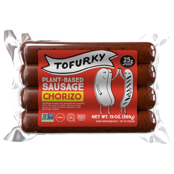 Tofurky Sausage, Chorizo, Plant-Based 13 oz