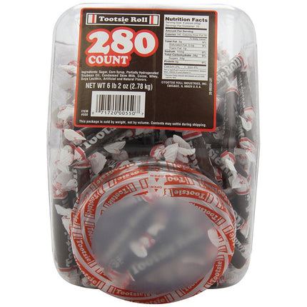 Tootsie Roll Jar - 280 Ct