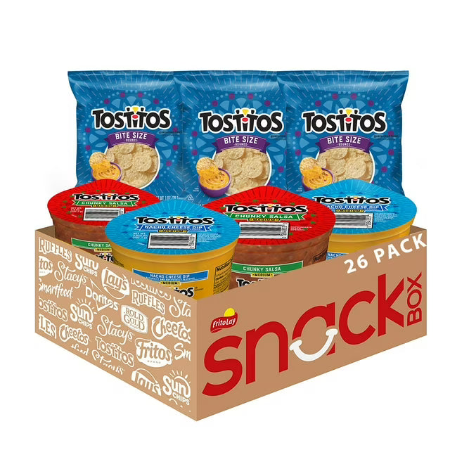 Tostitos Mix Tortilla Chips, Queso, and Salsa Variety Pack