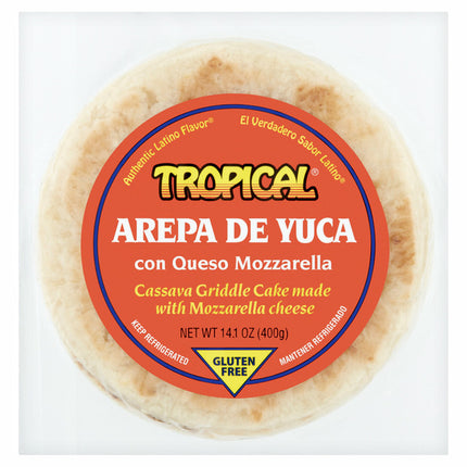 Tropical Arepa De Yuca Cassava Griddle Cake