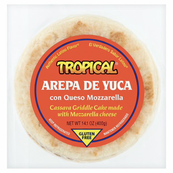 Tropical Arepa De Yuca Cassava Griddle Cake