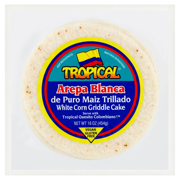 Tropical Griddle Cake, White Corn