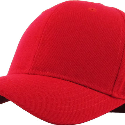 KBE Solid Velcro Baseball Cap One Size