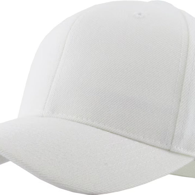 KBE Solid Velcro Baseball Cap One Size
