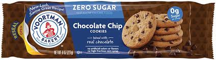 VOORTMAN Bakery Zero Sugar Chocolate Chip Cookies 8 Oz