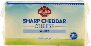 GOURMET Block Sharp White Cheddar Cheese, 32 oz.