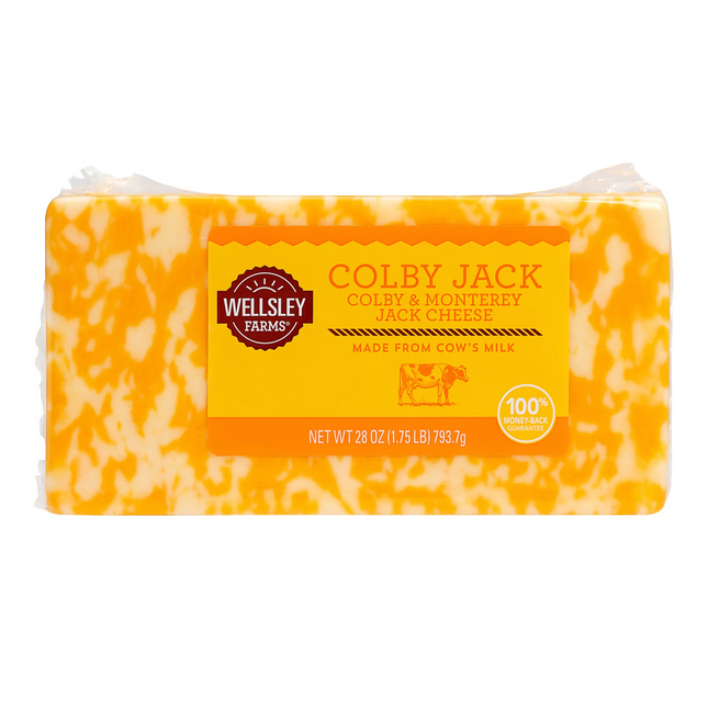 GOURMET Block Colby Jack Cheese, 1.75 lbs
