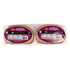 Fully Cooked Boneless Ham Steaks, 24 oz