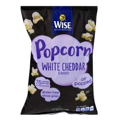 Wise Air Popped White Cheddar Popcorn, 6 Oz.