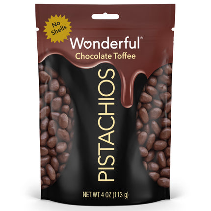 Wonderful Pistachios Chocolate Toffee, 4 Ounce