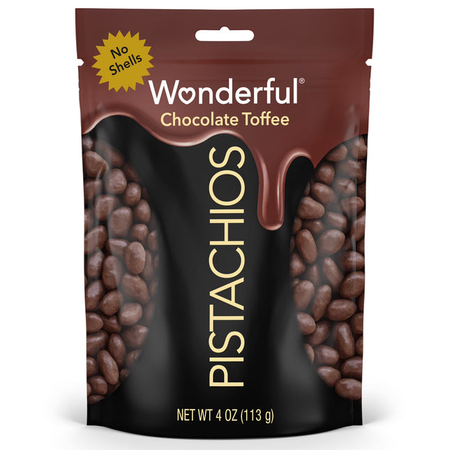 Wonderful Pistachios Chocolate Toffee, 4 Ounce