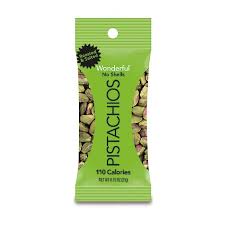 Wonderful Roasted & Salted Pistachios, 0.75 oz. Bags