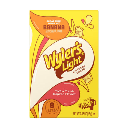Wyler’s Light Sugar-free Banana Flavored Drink Mix, 8-pc