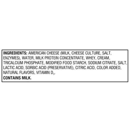 Great Value Individually Plastic Wrapped Singles American Cheese Product, 12 Oz Package, 16 Slices