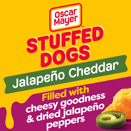 Oscar Mayer Jalapeño Cheddar Stuffed Dogs, 8 Ct Pack
