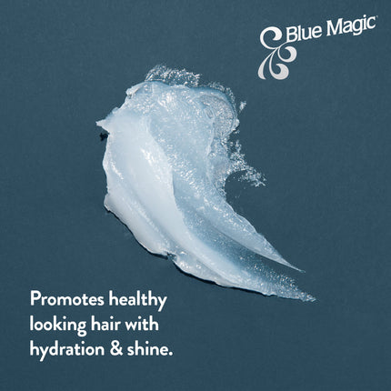 Blue Magic Coconut Oil Conditioner, 12 Oz., Dry Hair Type, Repair Split Ends, Moisturizing, Jar