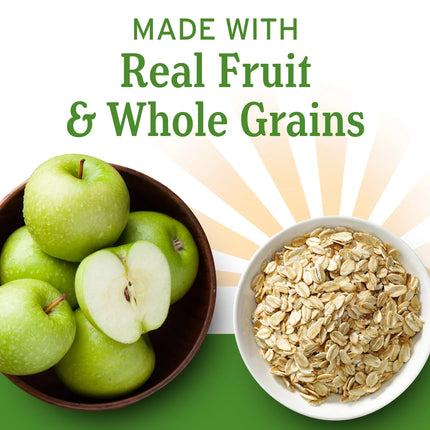Nature'S Bakery, Oatmeal Crumble, Apple, 10 Breakfast Snack Bars, 1.41 Oz