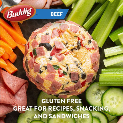 Carl Buddig Gluten Free Beef Lunchmeat, Plastic Pouch, 2 Oz