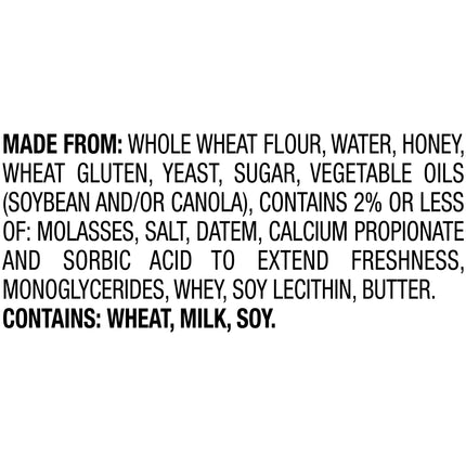 Pepperidge Farm Whole Grain Honey Wheat Bread, 24 Oz Loaf