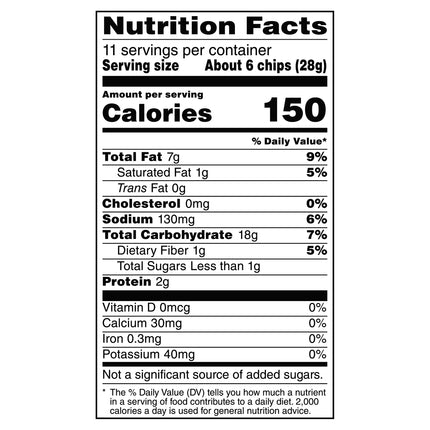 Tostitos Tortilla Chips, Hint of Lime, 11 Oz Bag, Snack Chips