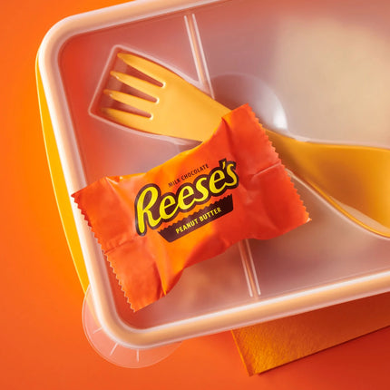 Reese'S Milk Chocolate Snack Size Peanut Butter Cups Candy, Bag 10.5 Oz