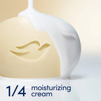 Dove Beauty Bar Women'S Bath Soap Calming Oatmeal & Rice Milk, 3.75 Oz 4 Bars