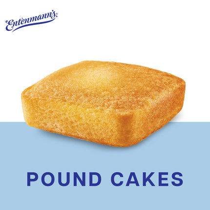 Entenmann'S Butter Pound Cakes, 6 Packs, Mini Pound Cakes, 9.25 Oz Box