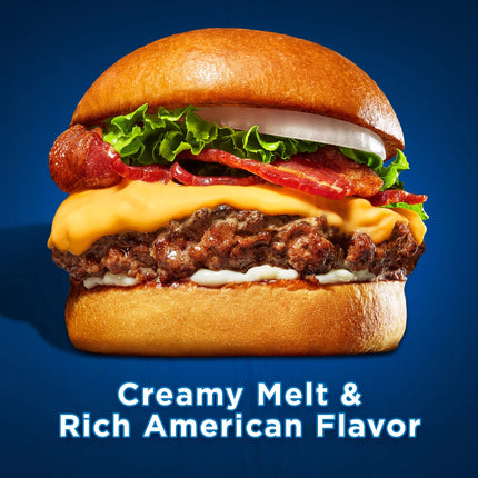 Kraft Deli Deluxe American Cheese Slices, 24 Ct Bag, Refrigerated