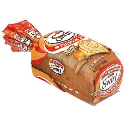 Pepperidge Farm Swirl Pumpkin Spice Breakfast Bread, 16 Oz Loaf
