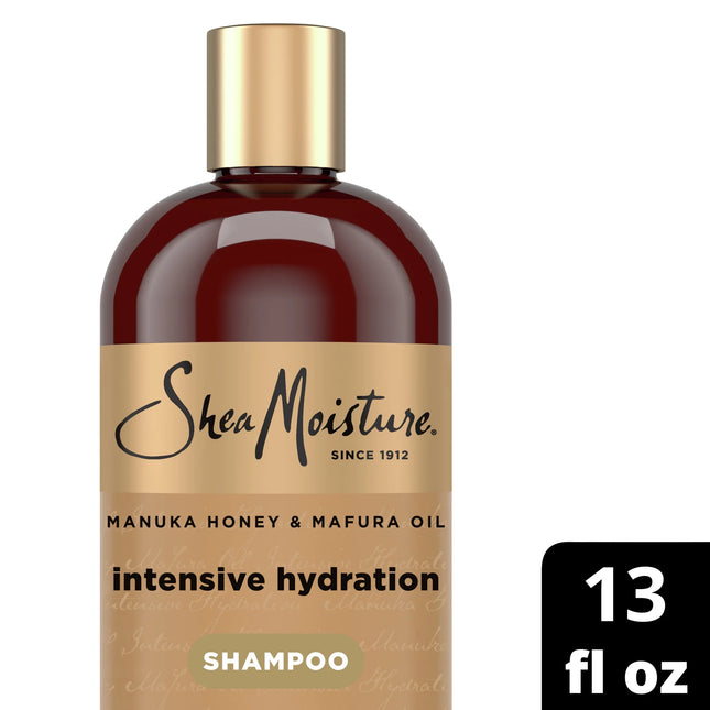 Sheamoisture Moisturizing Intensive Hydration Daily Shampoo Manuka Honey & Mafura Oil Curly, 13 Oz