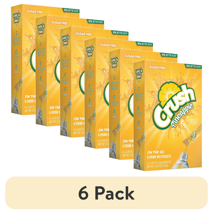 Crush Grape Powder Drink Mix, Sugar-Free, 6 Count