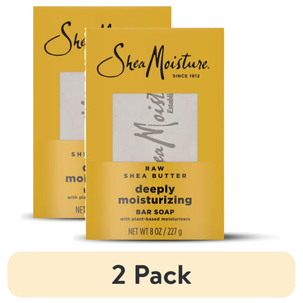 Sheamoisture Bar Soap Raw Shea Butter Moisturizing Bar Soap, 8 Oz