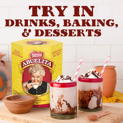 Nestle Abuelita Mexican Hot Chocolate Tablets Cinco De Mayo Food, 19 Oz, Box, Instant​