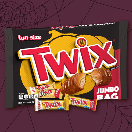 Twix Fun Size Halloween Chocolate Candy Bars - 18.28Oz Bag