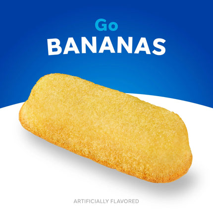 Hostess Twinkies Snack Cakes, Golden Sponge Cake with Banana Artificially Flavored Filling, 13.58 Oz Box (10 Ct.)