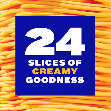 Kraft Singles American Cheese Slices, 24 Ct Pk, Refrigerated