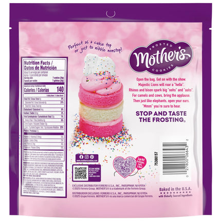 Mother'S Original Circus Animal Cookies, 1 Resealable Bag, 9 Oz