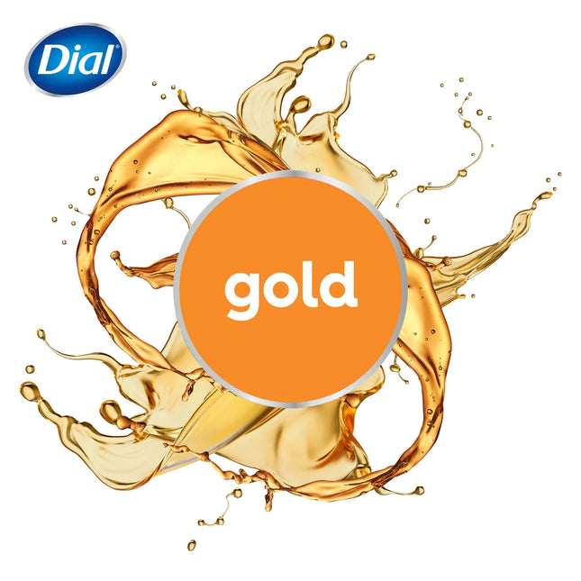Dial Antibacterial Deodorant Bar Soap, Advanced Clean, Gold, 4 Oz, 4 Bars