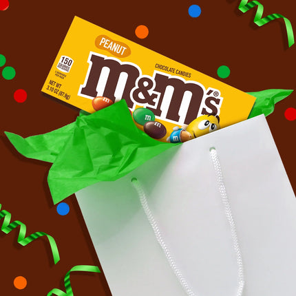 M&M'S Peanut Milk Chocolate Candy Theater Box - 3.1 Oz Box