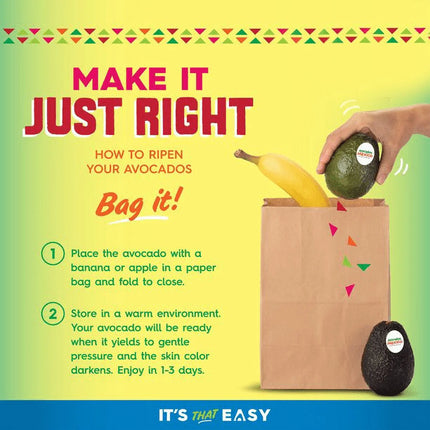 Fresh Large Hass Avocado Bag, 3- 4 Count