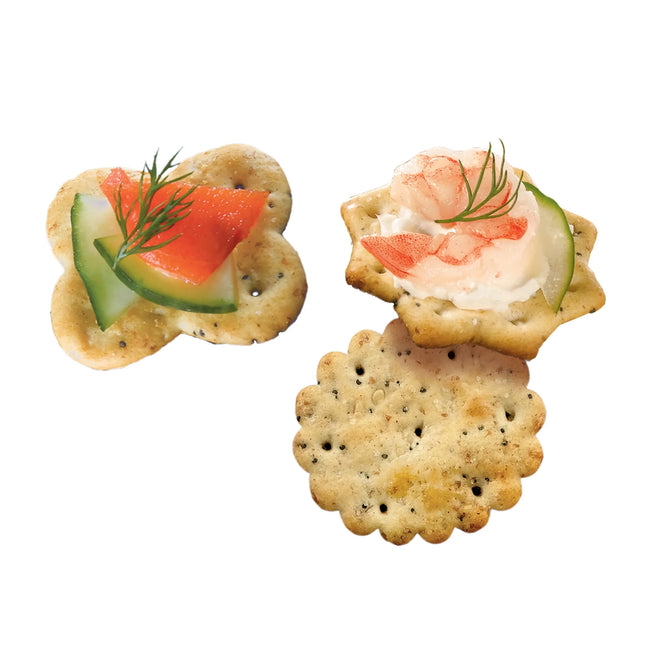 Flavor Originals Sociables Baked Savory Crackers, Party Snacks, 7.5 Oz