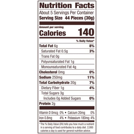 Goldfish Crisps Salt & Vinegar Flavored Baked Chip Crackers, 6.25 Oz Bag