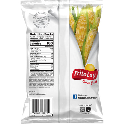Fritos Corn Chips BBQ Flavor Snack Chips, 9.25 Ounce Bag