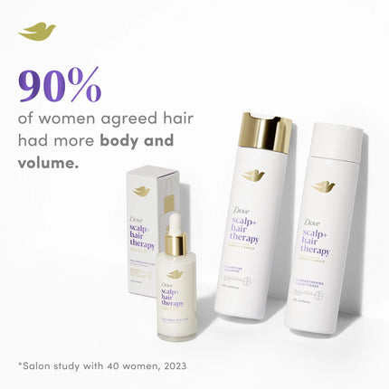 Dove Scalp + Hair Therapy Density Boost Clarifying Shampoo, 9.25 Oz