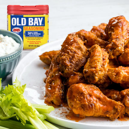 OLD BAY Gluten Free 30% Less Sodium Seasoning, 2.0 Oz Can