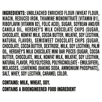 CHIPS AHOY! Hershey'S Milk Chocolate Chip Cookies, 9.5 Oz