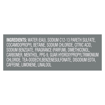 Dove Men+Care Fresh Clean 2-In-1 Shampoo and Conditioner with Caffeine and Menthol, 12 Fl Oz