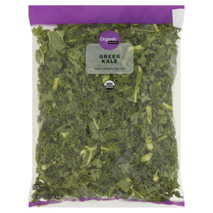 Fresh Organic Rainbow Kale, 1 Lb Bag